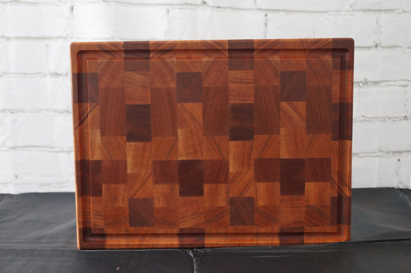 Mahogany End Grain Cutting Boards