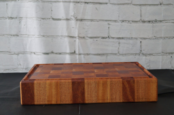 Mahogany End Grain Cutting Boards