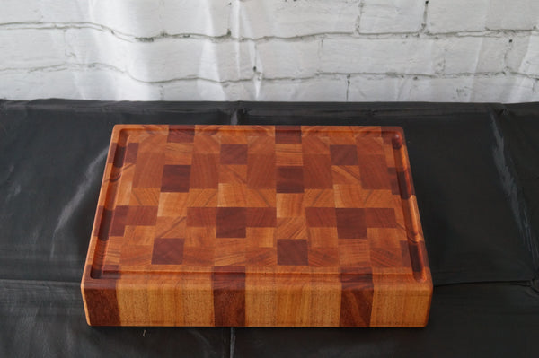 Mahogany End Grain Cutting Boards
