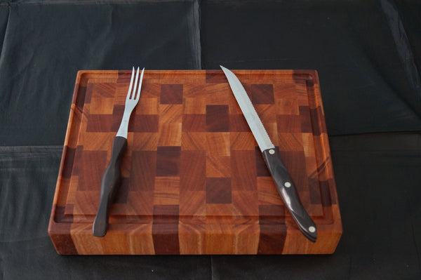 Mahogany End Grain Cutting Boards